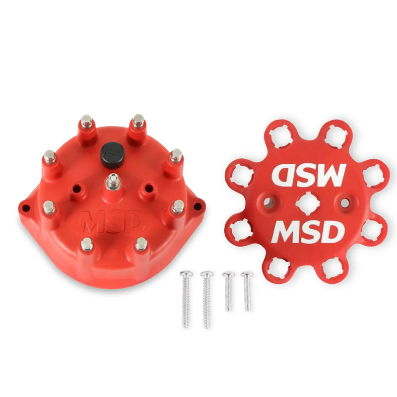 MSD Red Distributor Cap Red Cap fits PN 8570, PN 8545 and PN 8546.