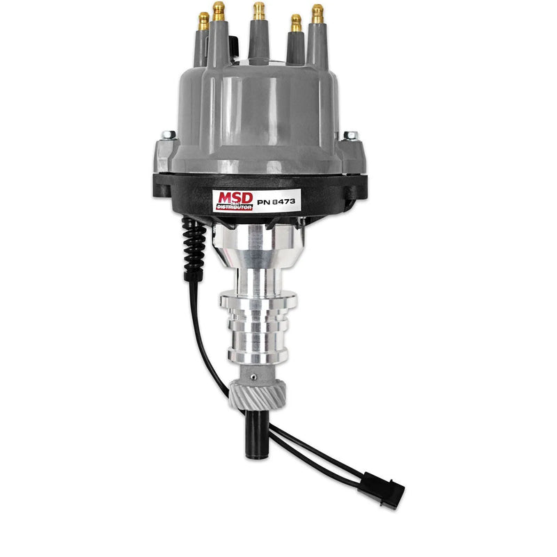 MSD Ford 2.3L Billet Distributor Fits Fords 4-cylinder 2.3L engines. Must be used with an 6, 7 or 8-series ignition...