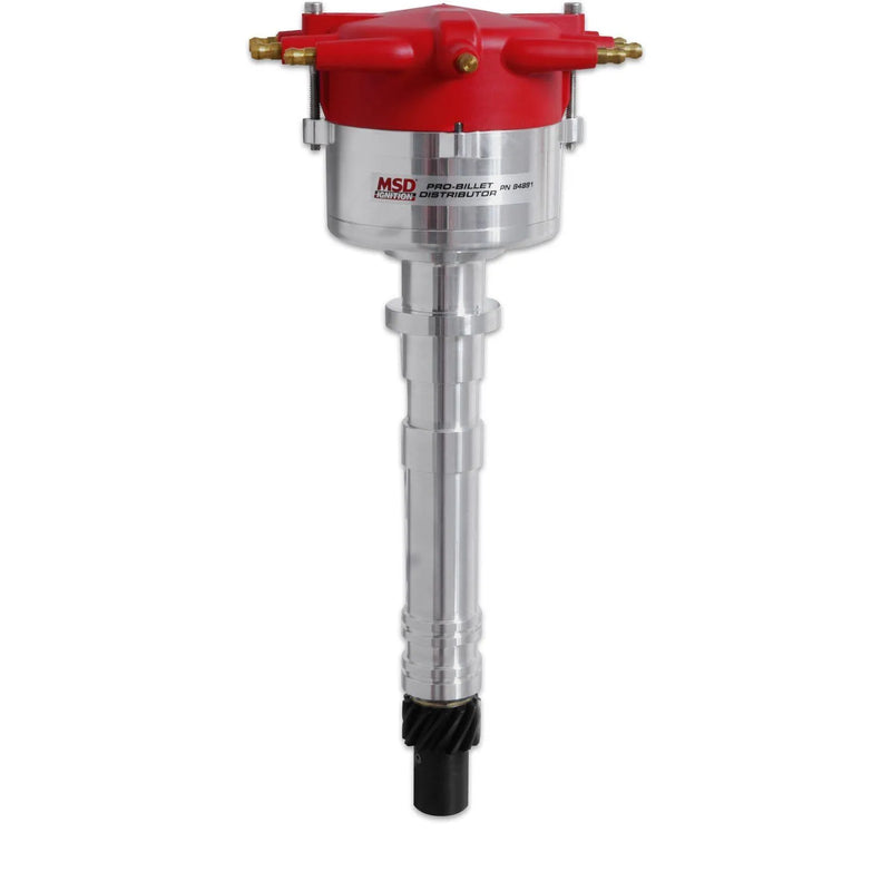 MSD Chevy Flat Top Pro-Billet Distributor Need blower/intake clearance? The Flat top is your answer. Must be used w...