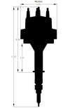 MSD AMC Jeep 232-258 Distributor Under the high-quality terminal cap of each distributor is 's race-proven magnetic pick-up.