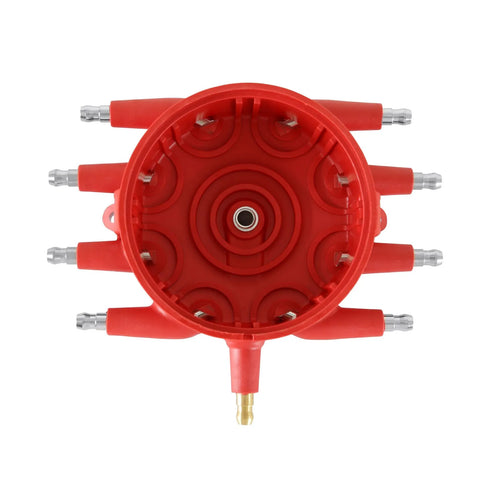 MSD Crab Style Distributor Cap These caps are injection molded from DuPont® Rynite material and feature spark plug-style terminals.