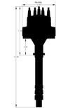 MSD Chevy V8 Marine Certified Distributor Marine UL-Certified — fits Chevrolet Suburban 1500 (image 2)