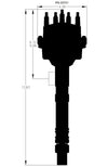 MSD Pro-Billet Small Diameter Chevy Distributor — fits Chevrolet Suburban 1500 (image 3)