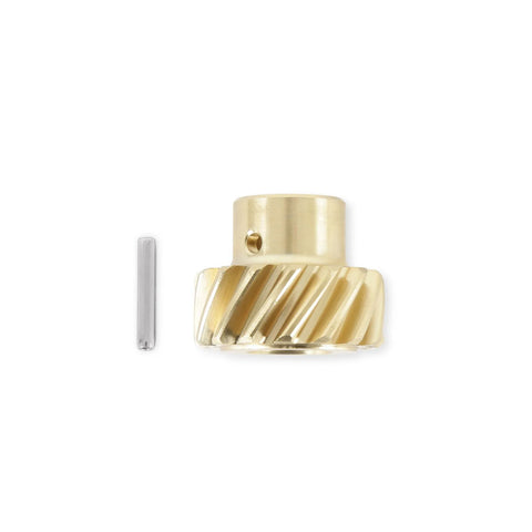 MSD Ford 351W Bronze Distributor Gear Bronze Distributor gears are machined from quality AMPCO 45 aluminum bronze containing 5% nickel.