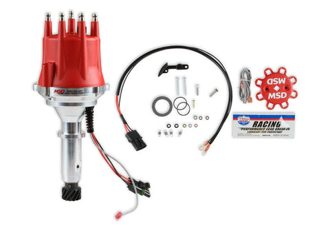MSD Holden V8 w/Internal Module Distributor Holden Ready-to-run distributor include a built-in ignition module so no Ignition control required.