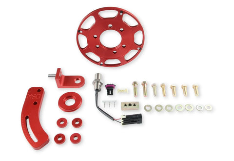 MSD Crank Trigger Wheel Kit - Flying Magnet - Hall-Effect - SBC - 7 in.