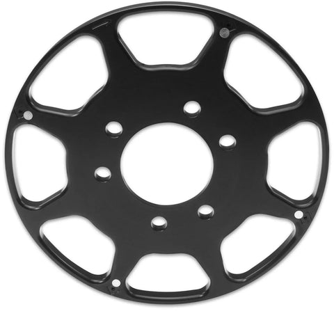 MSD Crank Trigger Wheel - Flying Magnet - BBC - 8 in. Black - Replacement Wheel for Crank Trigger Kit p/n: 86203
