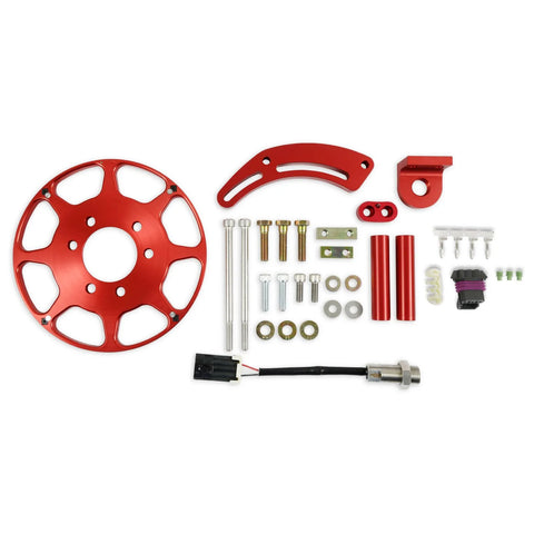 MSD Crank Trigger Kit - Flying Magnet - Hall-Effect - LS Gen III/IV - 8.00 in. Small Block Chevrolet - Gen III/IV...
