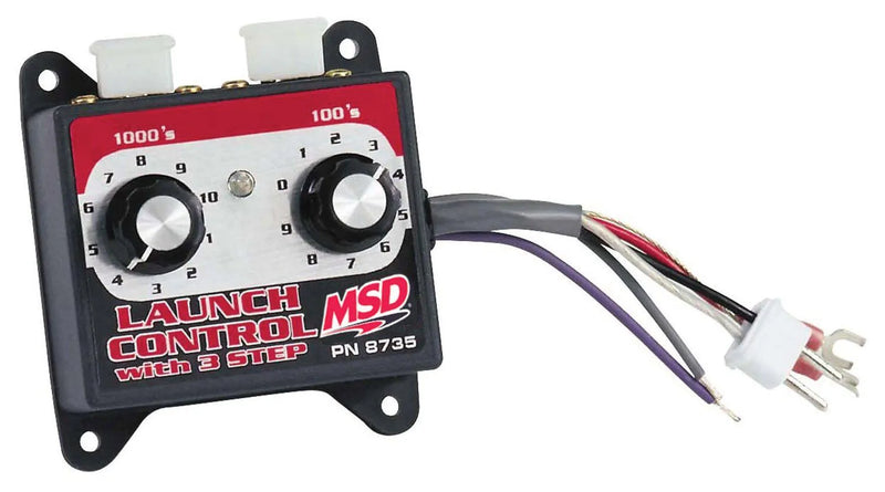 MSD Launch Control Module Selector These limits are adjustable with s plug-in modules. No rpm modules are supplied.