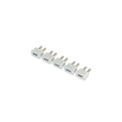 MSD 6000 Series Module Kit, Even Increments RPM Module Kits include five modules in 200 rpm increments.