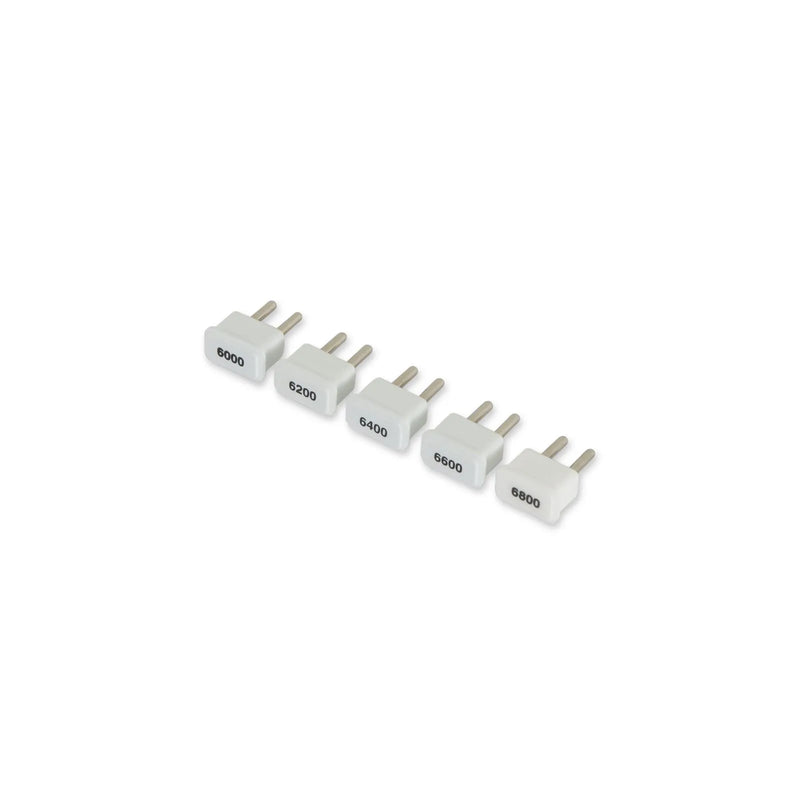 MSD 6000 Series Module Kit, Even Increments RPM Module Kits include five modules in 200 rpm increments.