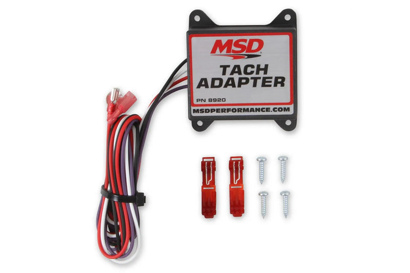 MSD Tach/Fuel Adapter Magnetic Trigger Installations or Current Triggered Tachometers
