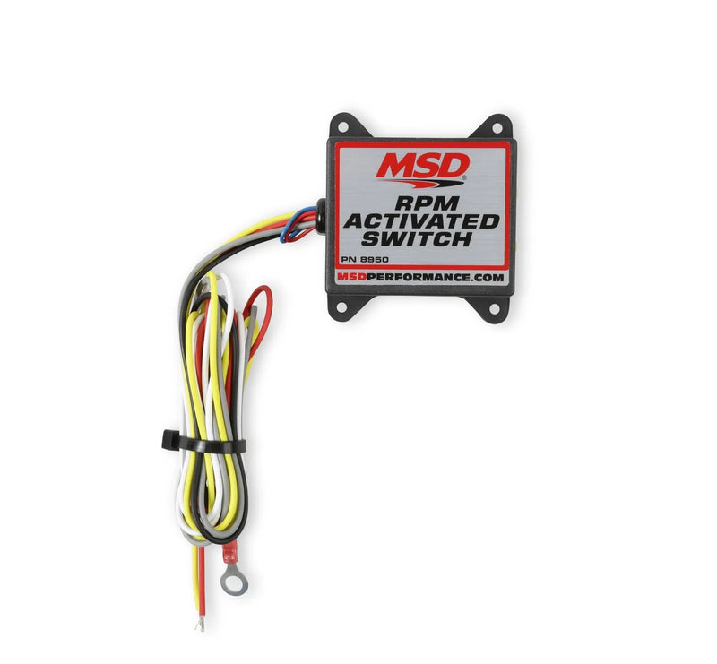 MSD RPM Activated Switch This Switch will supply then remove ground to a circuit.