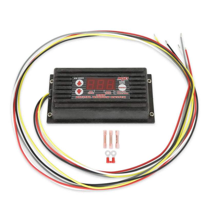 MSD Digital RPM Window Switch This switch can be used with an input voltage of 9-18 volts.