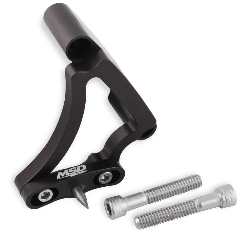 MSD Adjustable Billet Timing Pointer - SBC Small Block Chevrolet - Fits 6.375" Balancer — fits Chevrolet Suburban 1500