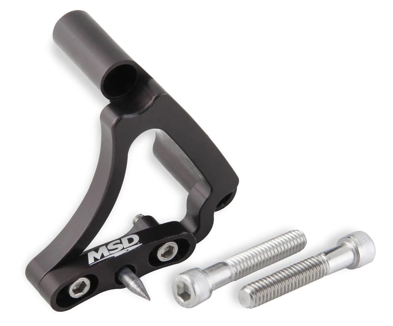 MSD Adjustable Billet Timing Pointer - SBC Small Block Chevrolet - Fits 7" Balancer — fits Chevrolet Suburban 1500