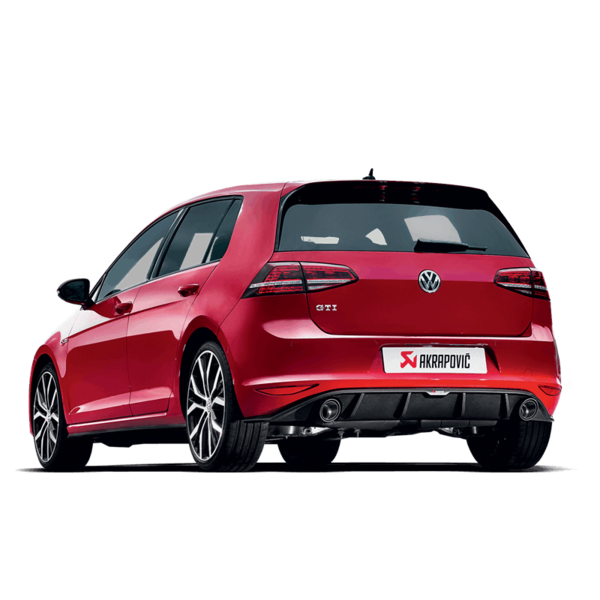 Akrapovic Slip-On Line Titanium (MK7 GTi 13+) — fits Volkswagen Golf Gti