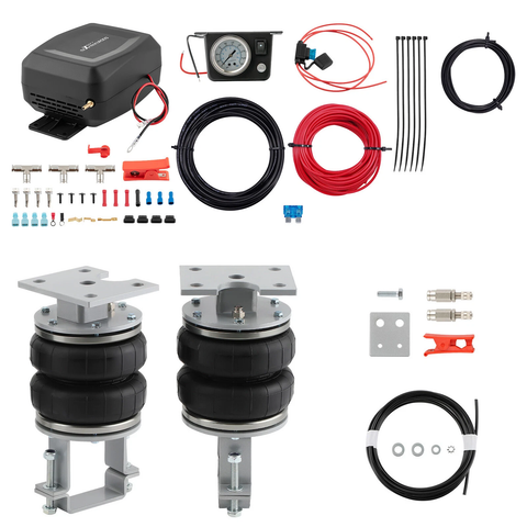 Air Spring Bag Suspension Kit + Compressor For Ford Ranger Mazda BT-50 2012-2020
