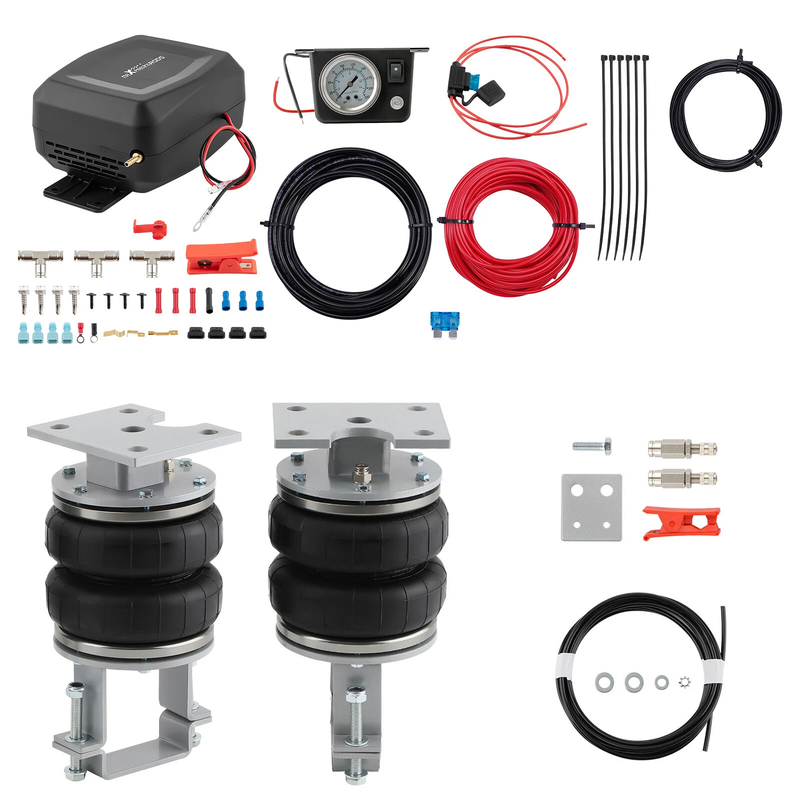 Air Spring Bag Suspension Kit + Compressor For Ford Ranger Mazda BT-50 2012-2020