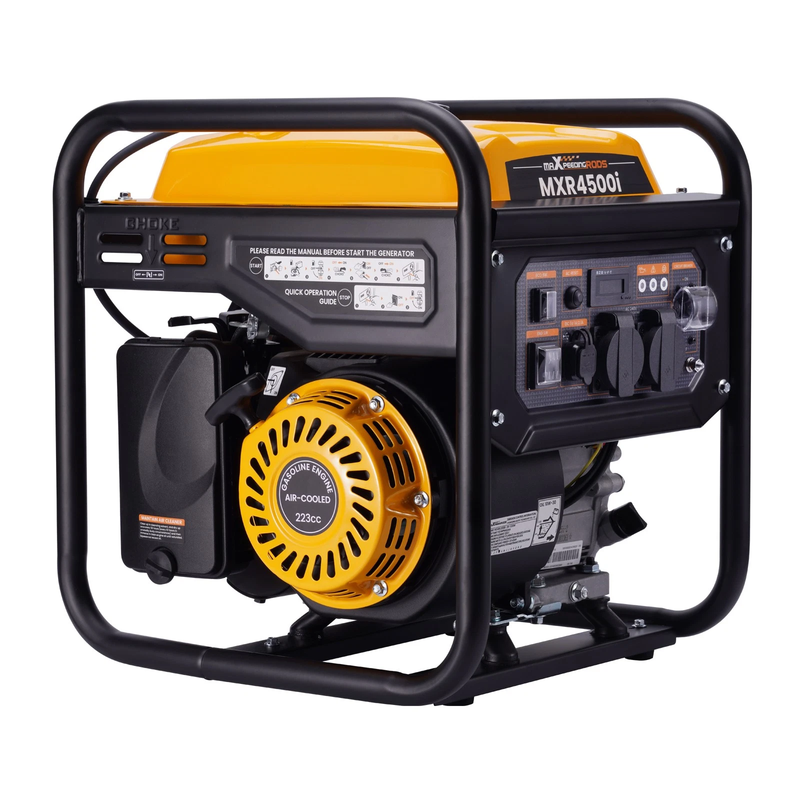 Inverter Generator 3.8KW Max 3.5KW Rated Portable Petrol Digital Meter Camping