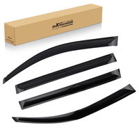 4Pcs Black Window Visors Weathershield for Toyota Kluger 2007-2013 Acrylic New