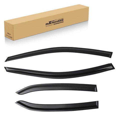 Weather Shields for Toyota Camry 2018-2024 Acrylic Wind Deflectors 4Pcs Set