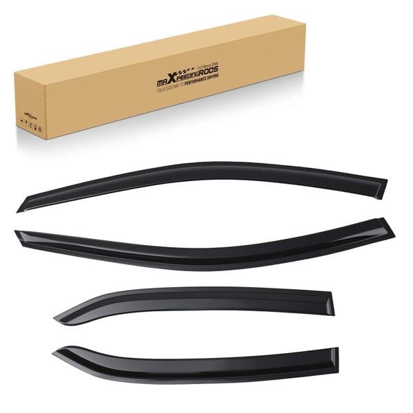 Weather Shields for Toyota Camry 2018-2024 Acrylic Wind Deflectors 4Pcs Set