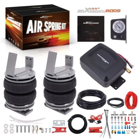 Towing Air Suspension Spring Bag Compressor Kit For Toyota Hilux 4WD 2015-On