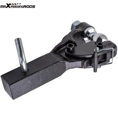 NEW Pintle Tow Hook Receiver Arm Hitch Towing Truck Trailer Heavy Duty 8 Ton