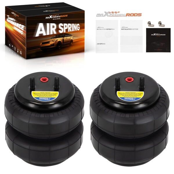 2X 2500 LBS Universal Air Suspension Sping Bag for Truck Van Motorhome Caravan