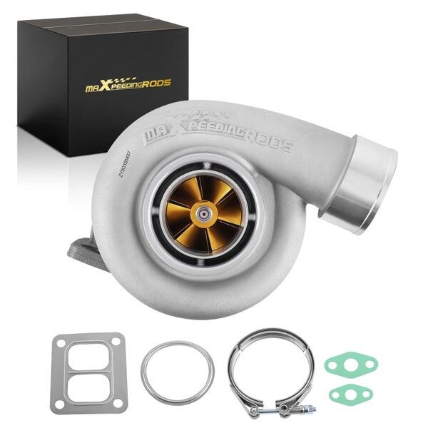 Billet GT45 T4 V-Band 1.05 A/R 98mm Huge 600-800HPs Upgrade Racing Turbo 4.0-6.0