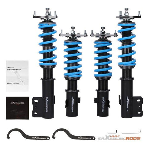 MaXpeedingrods Coilover Lowering Kit for Subaru Forester SF 24 Levels Damping