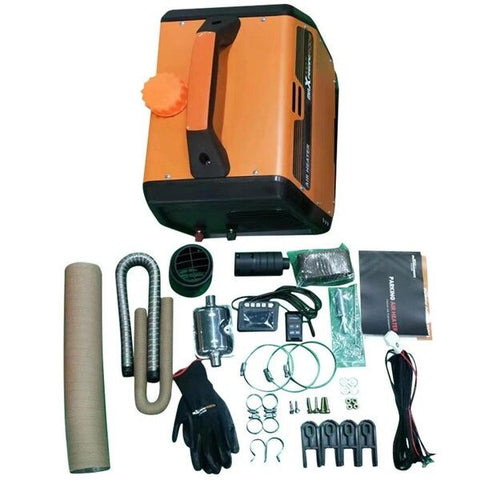 5KW 12V Portable Parking Diesel Air Heater Smart Control for Camping Log Cabin