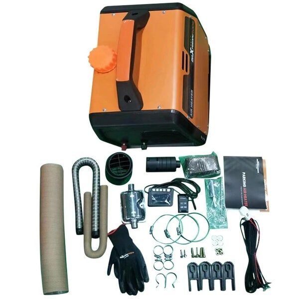 5KW 12V Portable Parking Diesel Air Heater Smart Control for Camping Log Cabin
