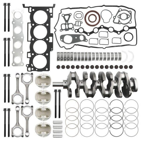 G4KE Engine Overhaul Rebuild Kit w/ Crankshaft & ConRod Set For Hyundai KIA 2.4L