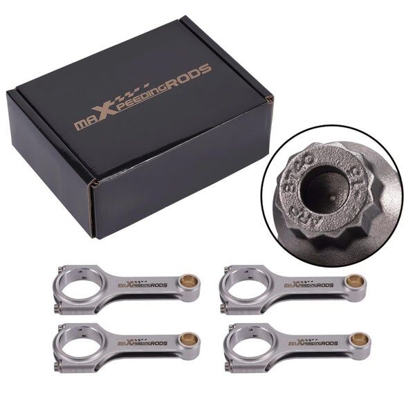 4x Connecting Rod Rods For Toyota Starlet Turbo EP82 Glanza V EP91 4E-FTE