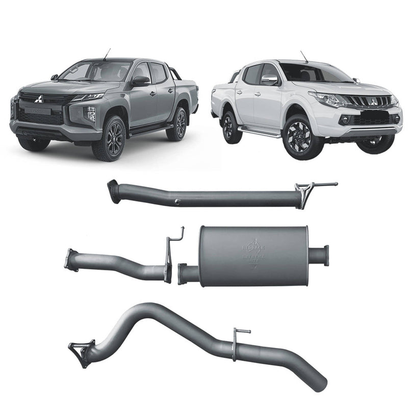 Redback Extreme Duty Exhaust 3in DPF Back (No Cat With