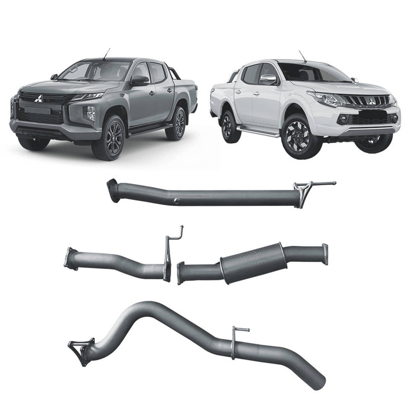 Redback Extreme Duty Exhaust 3in DPF Back (No Cat With
