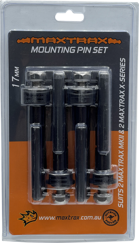 MaxTrax Mounting Pin Set - MKII/X-Series 17mm