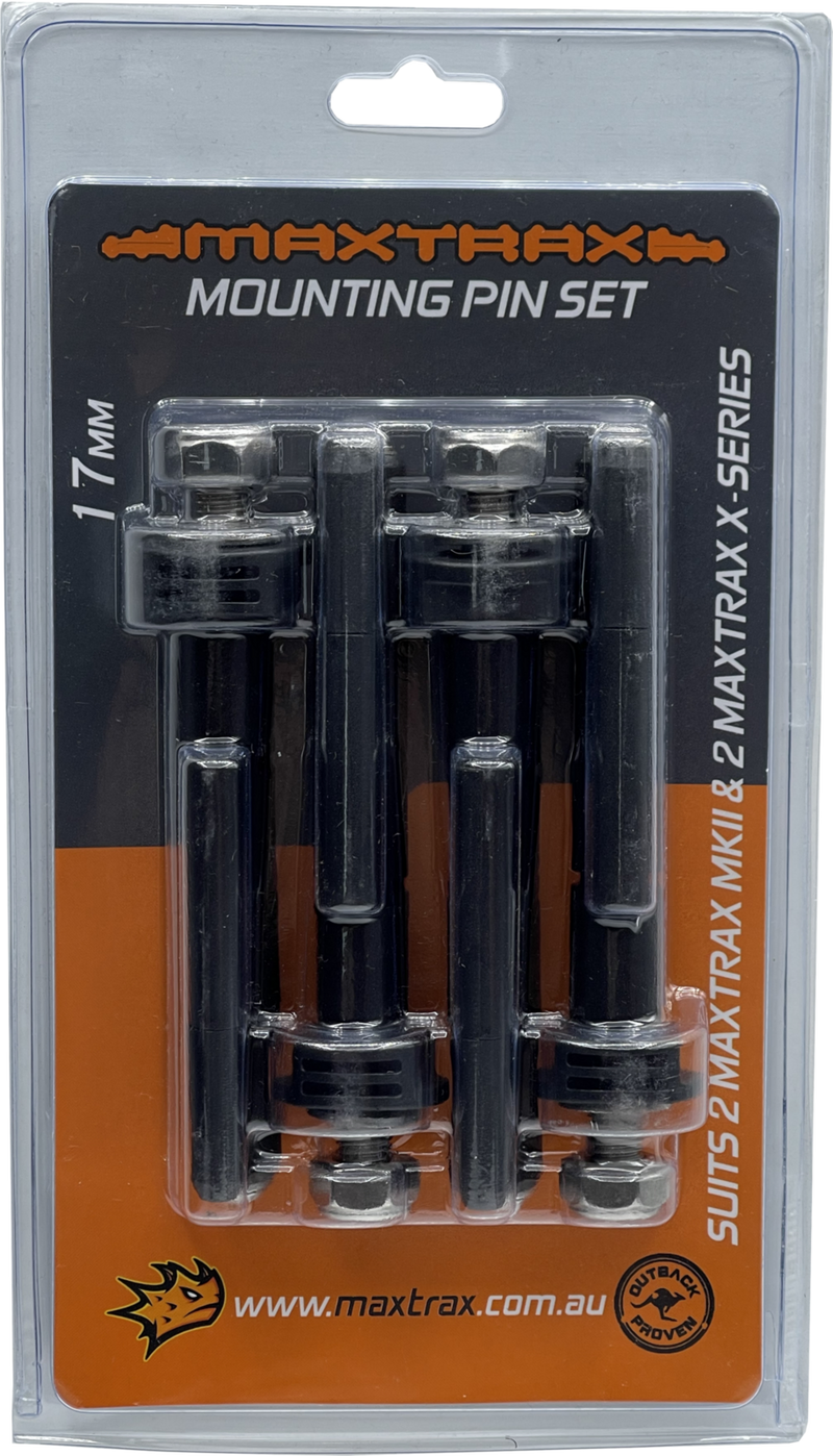 MaxTrax Mounting Pin Set - MKII/X-Series 17mm