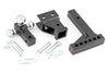 Adjustable Trailer Hitch 6 Inch Drop Multi-Ball Mount Fits 2 Inch Receiver