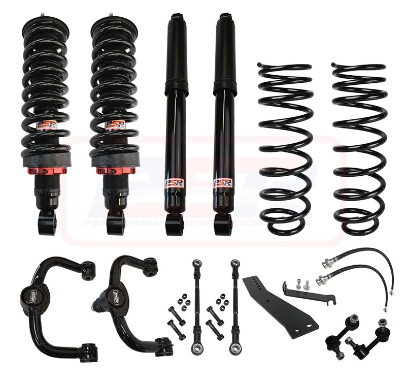 Performance Suspension Racing TTG 4" Lift Kit Long Travel 2" Rear Heavy Duty Front and Heavy Duty Rear (Navara NP300 Coil Rear)