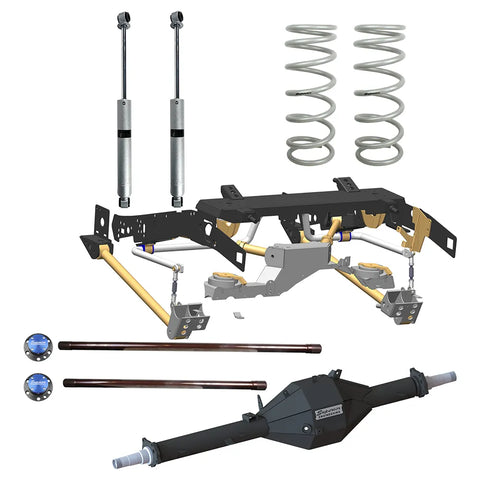 Superior Engineering Superior Weld in Coil Conversion VSB14 Approved 2 Inch (50mm) Lift Kit with Track Corrected Ch...
