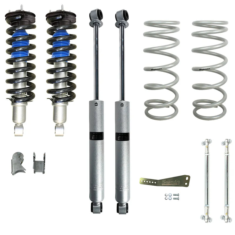 Superior Engineering Superior Nitro Gas Twin Tube 2 Inch (50mm) Lift Kit — Nissan Navara NP300 2021 on (Kit) - Incl...