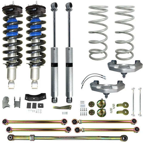 Superior Engineering Superior Nitro Gas Twin Tube 3 Inch (75mm) Lift Kit — Nissan Navara NP300 2021 on (Kit) - Incl...