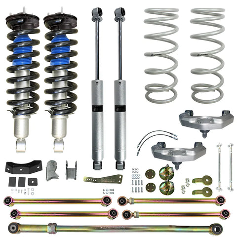 Superior Engineering Superior Nitro Gas Twin Tube 4 Inch (100mm) Lift Kit — Nissan Navara NP300 2021 on (Kit) - Inc...