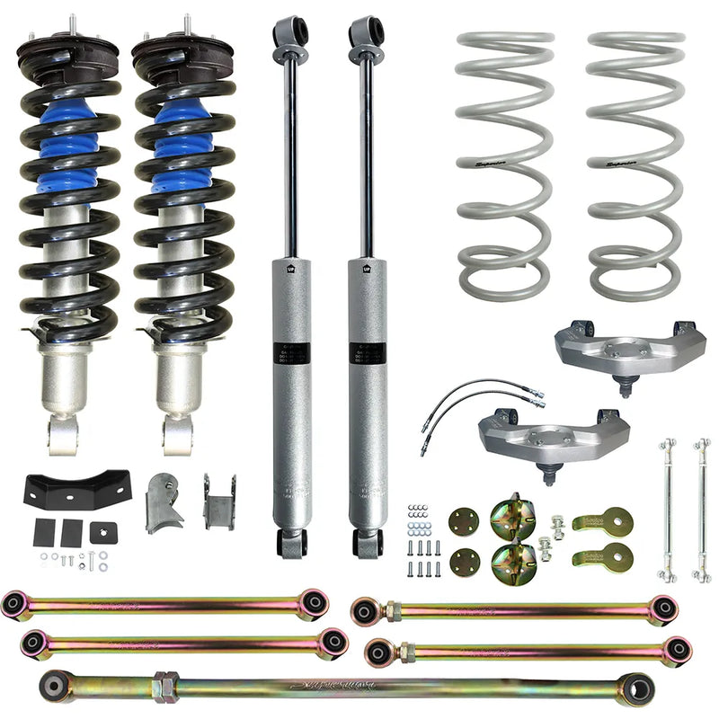 Superior Engineering Superior Nitro Gas Twin Tube 4 Inch (100mm) Lift Kit — Nissan Navara NP300 2021 on (Kit) - Not...