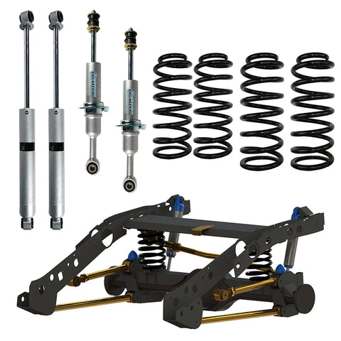 Superior Engineering Superior Weld In Coil Conversion VSB14 Approved w/Nitro Gas Twin Tube Shocks (Front and Rear)...