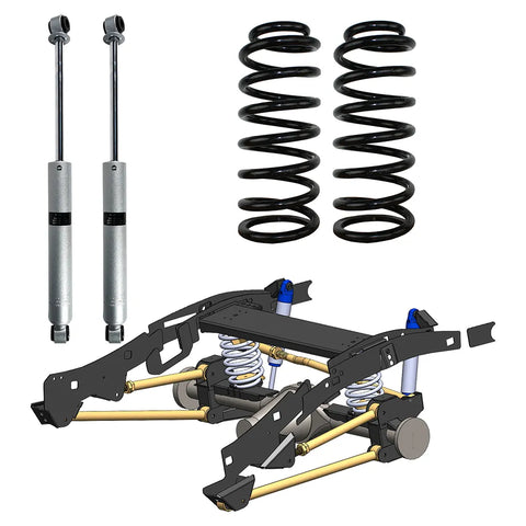 Superior Engineering Superior Weld In Coil Conversion VSB14 Approved w/Nitro Gas Twin Tube Shocks (Rear Only) — Toy...