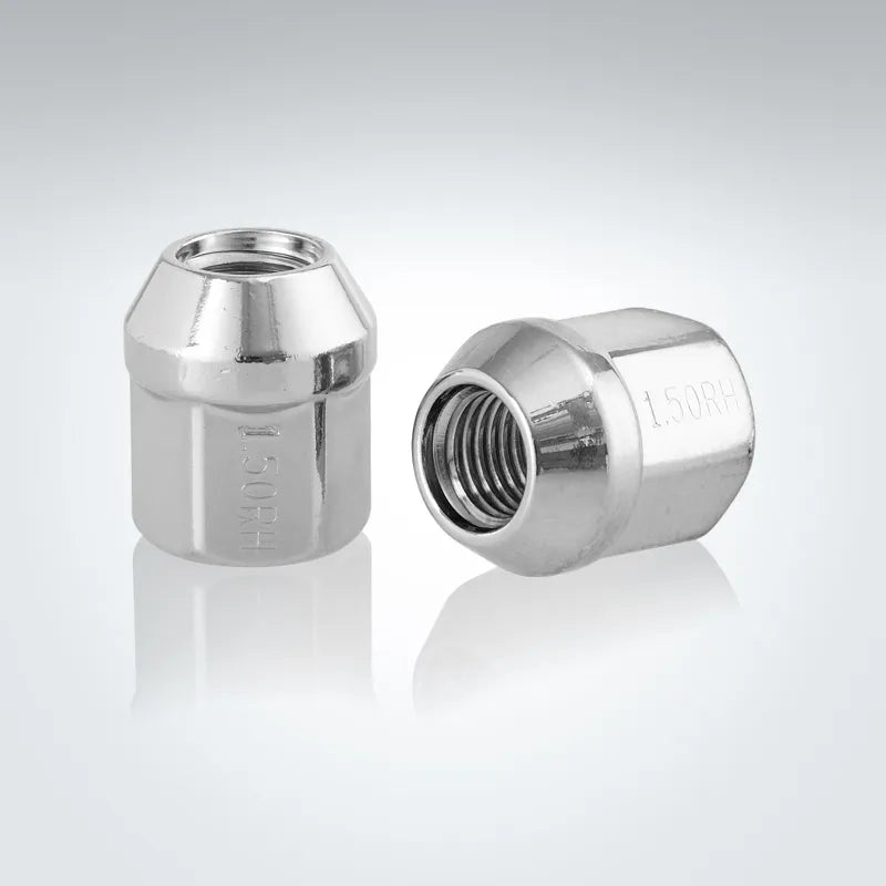 ROH Wheels Hex Chrome Open Nut - 19mm